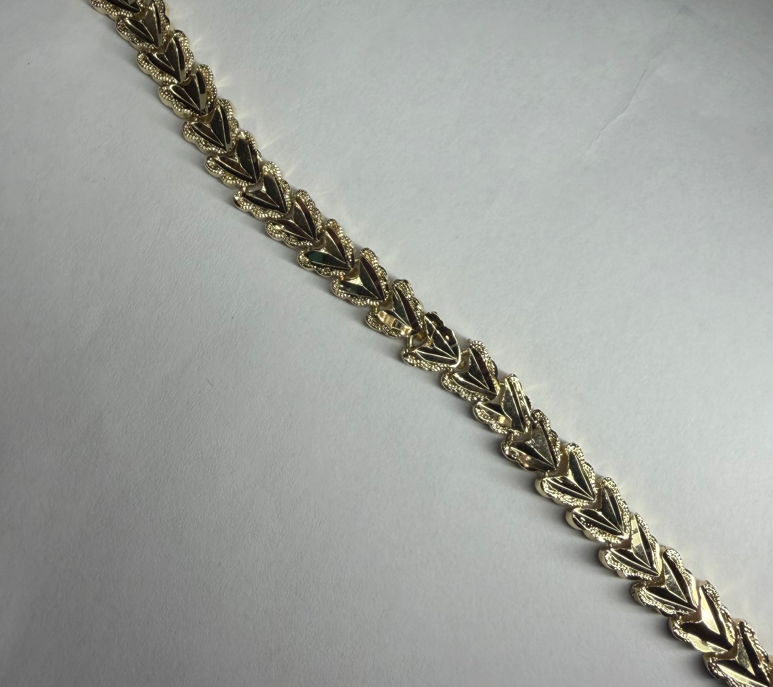 Golden Leaf Bracelet