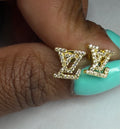 LV Gold Stud
