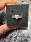 Luxe Diamond Heart Ring