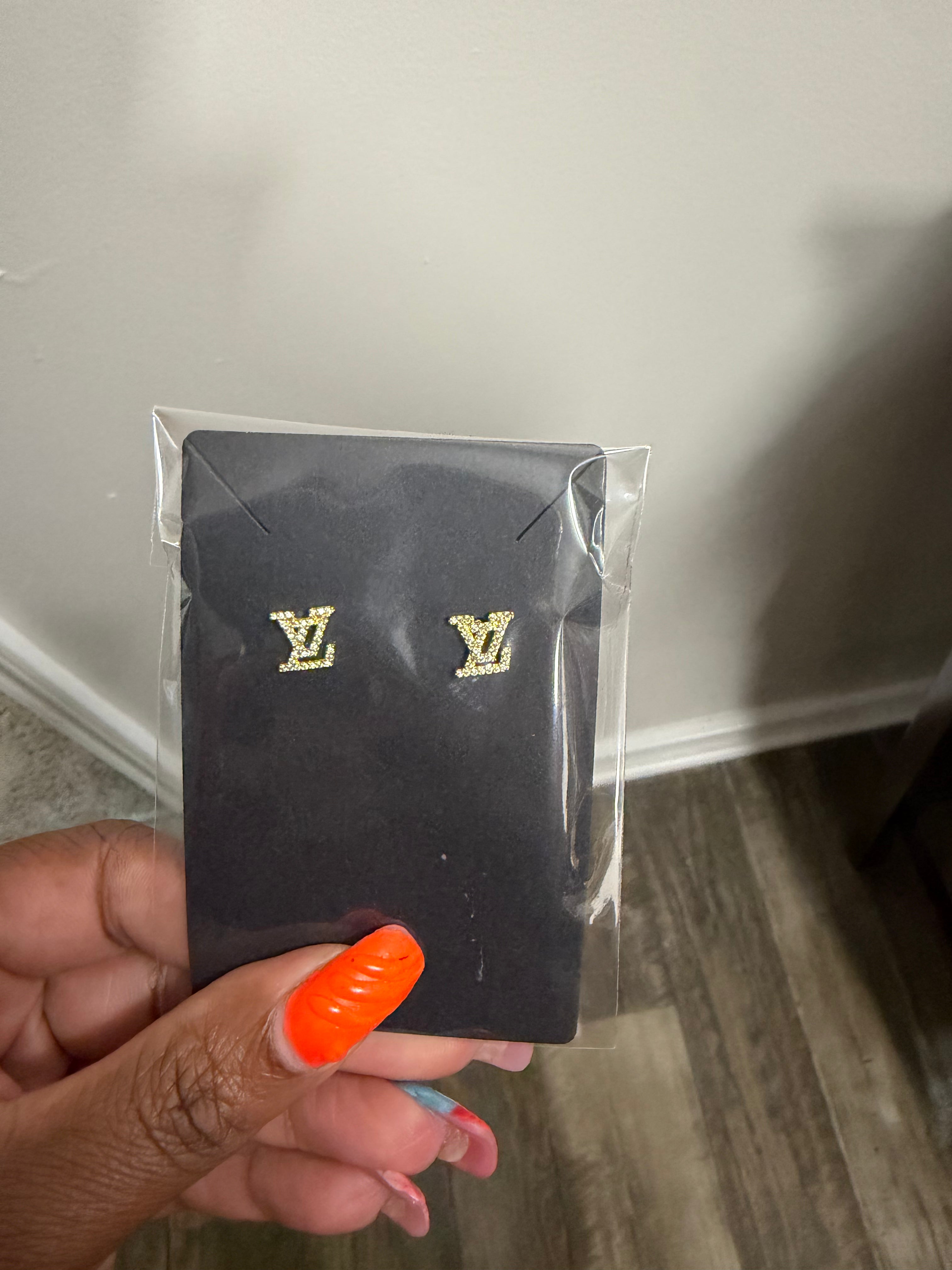 LV Stud Earrings